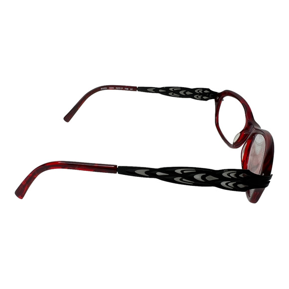 BOZ ROCK 3900‎ Red Eyeglasses Frames Women full rim 52-17-136 H3794 main image 5